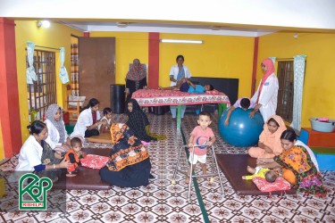 The Physiotherapy Unit of Rishilpi delivering vital physiotherapy services to children with disabilities, promoting mobility and enhancing their quality of life