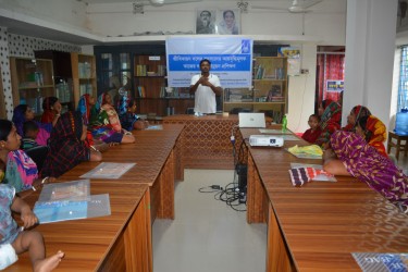 Assembly session of Rishilpi Centre School