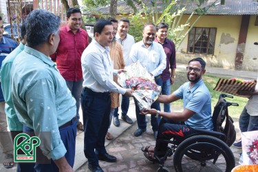 The Director General of the NGO Affair Bureau visited Rishilpi