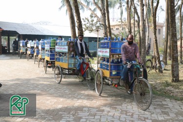 Rishilpi's Water Delivery Team for Drinking Water Services